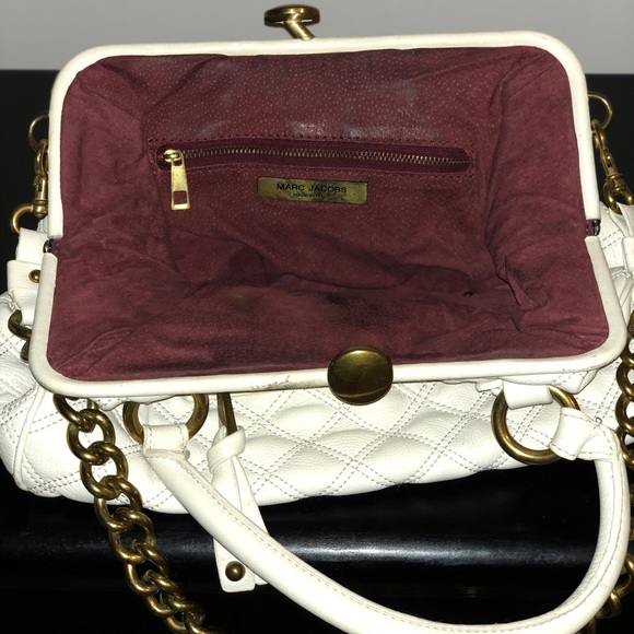 Marc Jacobs white Stam Bag *Authentic* - Picture 5 of 9